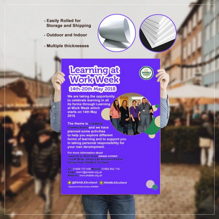 Styrene Printing Signs and Banners Biz